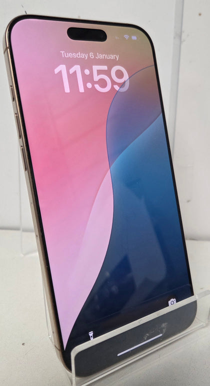 ** January Sale ** Apple iPhone 16 Pro Max 256GB Desert Titanium - Unlocked *100% Battery Health*