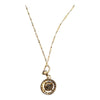 Silver necklace with pendant 46CM  *Collection Only*
