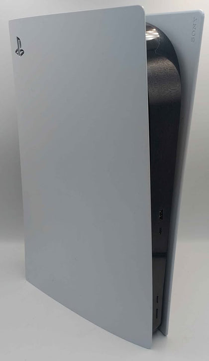 PlayStation 5 console white 825GB unboxed either cables **NO PAD**