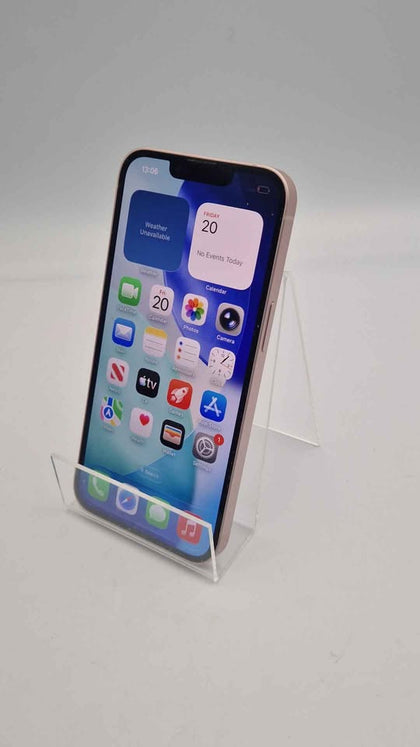Apple Iphone 13 Mobile Phone - 128GB - Open Unlocked - Pink - Unboxed- 84% Battery (584 Cycles)