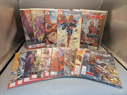 Avenging Spider man (NOT COMPLETE) 22 Comic It Total With Annual Missing #1 & #11