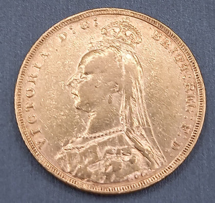 1892 22ct Full Soverign 7.9g