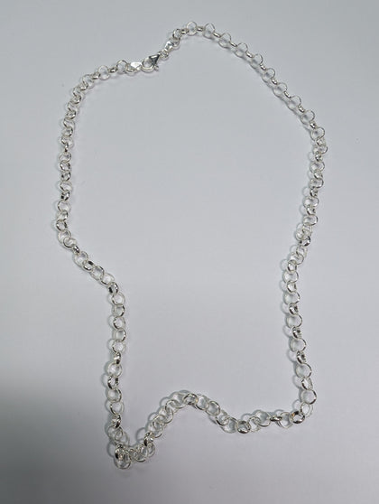 Brand new sterling silver beltcher chain