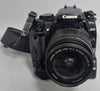 Canon EOS 400D + EF-S 18-55mm f/3.5-5.6 II, B with case & charger