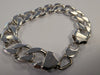 Heavy Silver Curb Bracelet