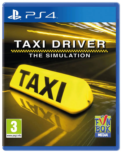Taxi Driver - The Simulation PS4