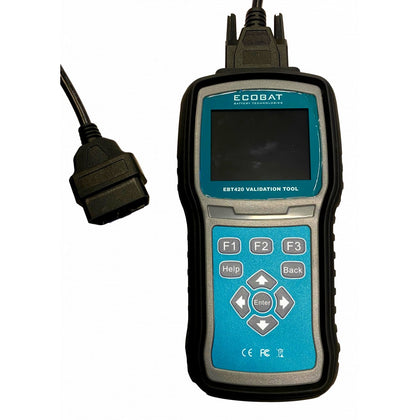 ECOBAT EBT420 Validation tool – Battery programming