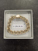 9ct Double Rolo Bracelet 26.44g