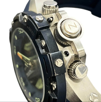 Nubeo chronograph NB-6049 blue silicone strap ,unboxed