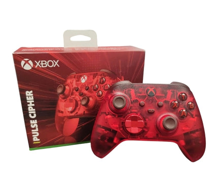 Microsoft XBox Pulse Cipher Special Edition Controller Red**Boxed**