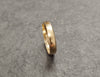9ct Gold 3mm D Shaped Plain Wedding Ring Size Q