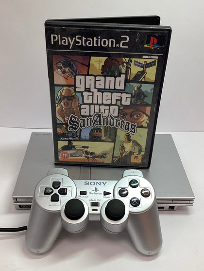 PlayStation 2 Console - Silve