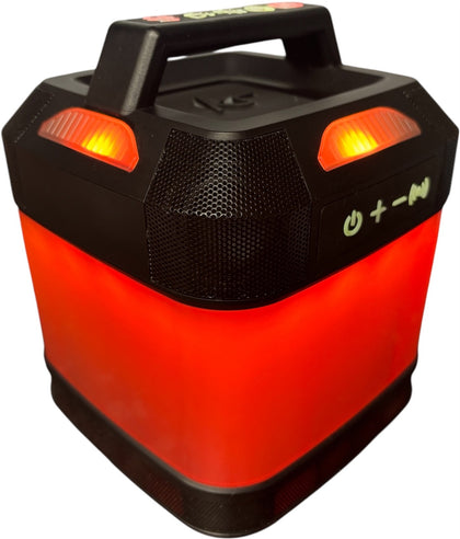 KitSound Slam 70 Portable Waterproof Bluetooth 40W Speaker with LED Lights