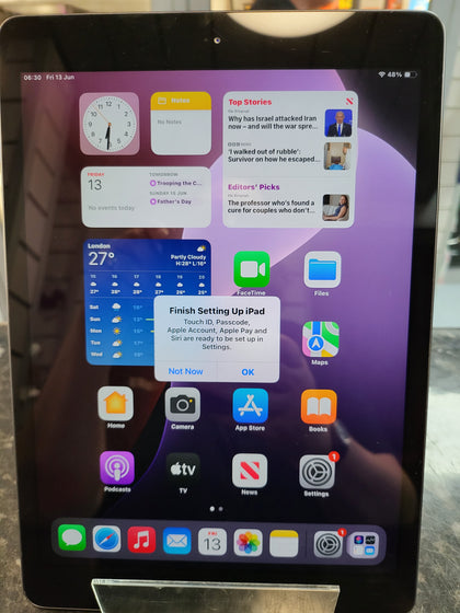 * BOOM* Apple iPad 8th Gen A2270, WiFi, 128GB, Space Gray, Unboxed