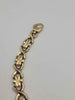 9ct Yellow Gold Fancy Link Bracelet - 7.5" Long - 15.66 Grams