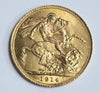 Full Sovereign 22ct Gold George V 1914