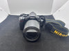 Nikon D60 with Sigma Zoom 55-200