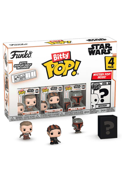 Star Wars: The Mandalorian - Cobb Vanth Bitty Pop! 4-Pack.