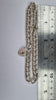 Heavy Curb Link Heart Padlock Charm Bracelet