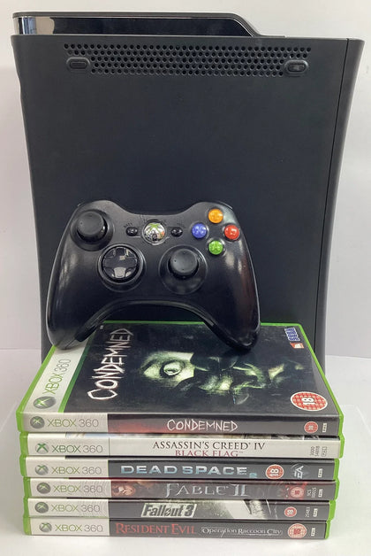 Xbox 360 120GB - 6 Games