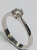 9CT WHITE GOLD DIAMOND ENGAGEMENT RING 1/2 CARRAT PRESTON STORE