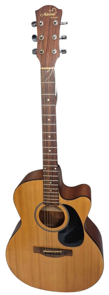 MARINA MR06 CENS Acoustic Guitar With Hard Case *collection only*