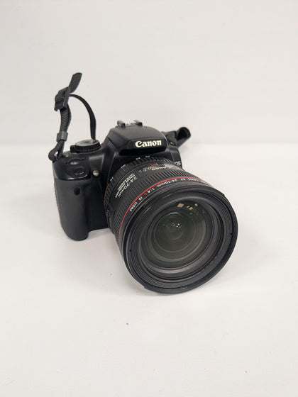 Canon EOS 400D with Canon 24-70mm Image Stabilizer Ultrasonic Lens