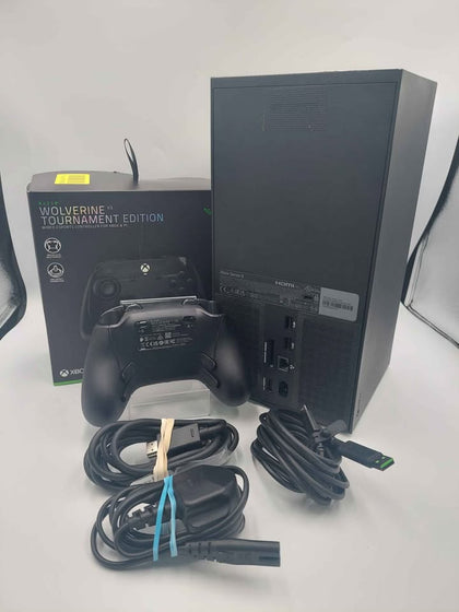 Xbox Series X Console, 1TB, Black, Boxed With Razer Wolverine Tournament Edition Pad, Boxed *SALE*