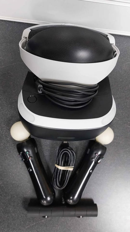 Sony PlayStation Virtual Reality Headset VR1 - Unboxed With Camera & Leads