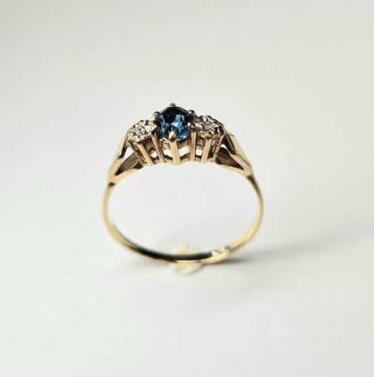 9CT Gold Diamond Ring