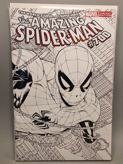 Amazing Spider-Man #700 1:150 Quesada Sketch Variant