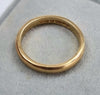 22ct Gold Band Size "K1/2"