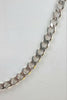Silver Curb Chain 20"