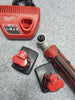 MILWAUKEE (M12 BRAID) Impact Driver - Comes With 2 x 6.0ah Batteries And Charger