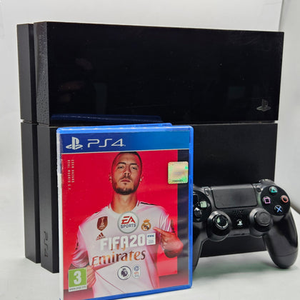 Sony PlayStation 4 Original 500GB Black with Pad and Fifa 20