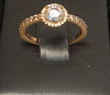 Pandora Elegance Gold Round Ring-Size-K