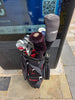 Golf Set - Wilson Oversize Pro Staff 4-PW, Ram FX Recovery Hybrid, Hippo Giant 380-S Driver, SL200 5 Wood, Hippo Spectra R1 Putter, Letters T9+ Hybrid