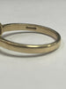 14ct Gold Ring With Clear Stone Size J 1/2