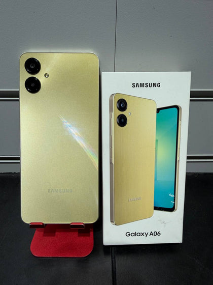 *Unsealed in Store* Samsung Galaxy A06 Dual Sim (4GB+64GB) Gold, Unlocked