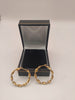 9k Gold Earrings 2.31G Hallmarked(375)&Tested