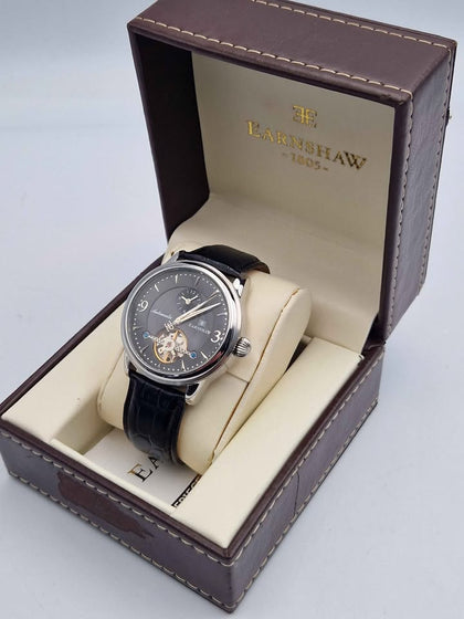 Thomas Earnshaw Longitude Heritage Black Men's Automatic Skeleton Watch – Black Dial