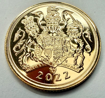 22ct Gold Full Sovereign Queen Elizabeth II 2022
