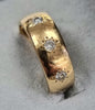 22ct Gold Ring with 8 Diamonds SIze "O1/2"