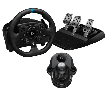 Logitech G923 Racing Wheel, Pedals + Shifter - Xbox / PC