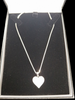 NEW OTHER SILVER CHAIN WITH HEART ,925G, WEIGHT 7.31G ,LENGHT 24INCH