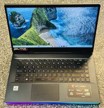 MSI GE66 Raider 15.6