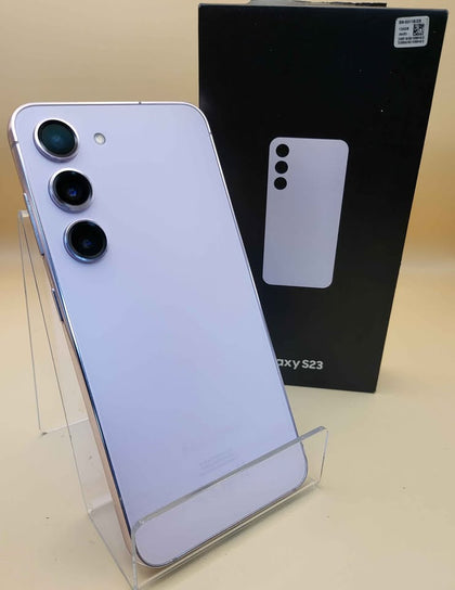 Samsung Galaxy S23 - Lavender - 128GB - Dual Sim - Unlocked - Boxed