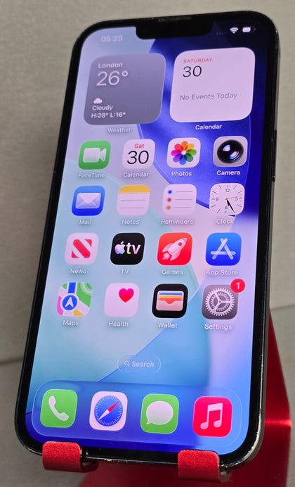 Apple iPhone 13 128GB Midnight, 74% ***Unlocked, Unboxed***