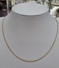 9ct gold 16" chain