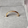 22ct Yellow Gold Wedding Band Size O1/2